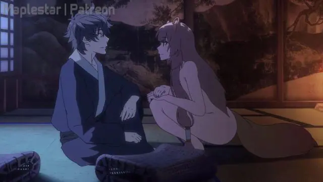 Shield Hero Tender Intimate Moment with Raphtalia Hanime